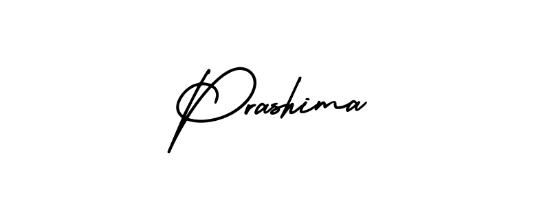 It looks lik you need a new signature style for name Prashima. Design unique handwritten (AmerikaSignatureDemo-Regular) signature with our free signature maker in just a few clicks. Prashima signature style 3 images and pictures png