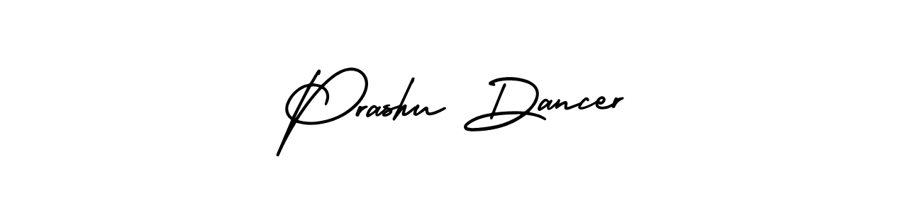 AmerikaSignatureDemo-Regular is a professional signature style that is perfect for those who want to add a touch of class to their signature. It is also a great choice for those who want to make their signature more unique. Get Prashu Dancer name to fancy signature for free. Prashu Dancer signature style 3 images and pictures png