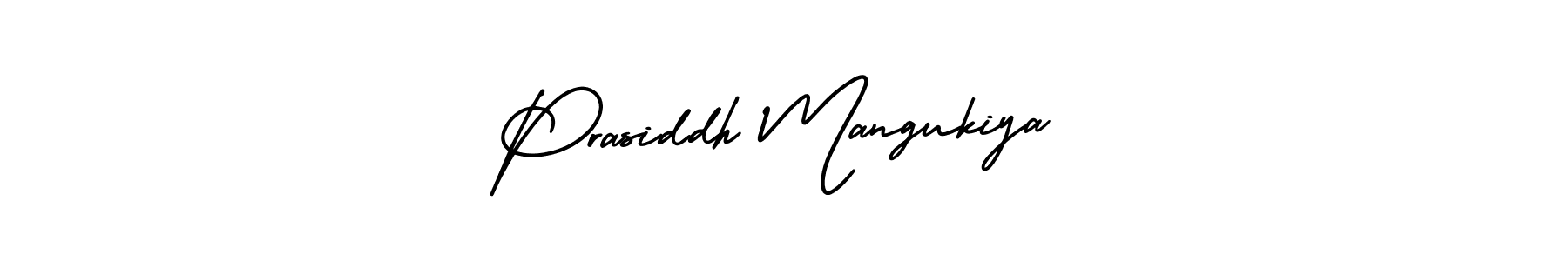 Prasiddh Mangukiya stylish signature style. Best Handwritten Sign (AmerikaSignatureDemo-Regular) for my name. Handwritten Signature Collection Ideas for my name Prasiddh Mangukiya. Prasiddh Mangukiya signature style 3 images and pictures png