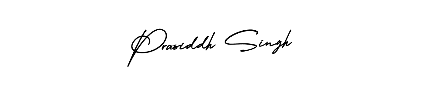 This is the best signature style for the Prasiddh Singh name. Also you like these signature font (AmerikaSignatureDemo-Regular). Mix name signature. Prasiddh Singh signature style 3 images and pictures png