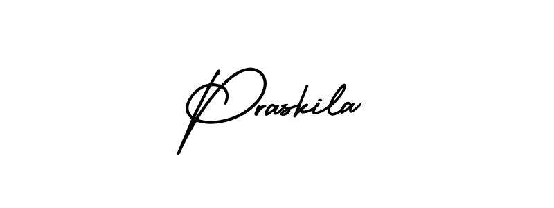 Best and Professional Signature Style for Praskila. AmerikaSignatureDemo-Regular Best Signature Style Collection. Praskila signature style 3 images and pictures png