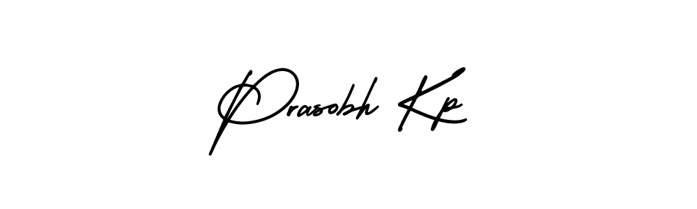 AmerikaSignatureDemo-Regular is a professional signature style that is perfect for those who want to add a touch of class to their signature. It is also a great choice for those who want to make their signature more unique. Get Prasobh Kp name to fancy signature for free. Prasobh Kp signature style 3 images and pictures png