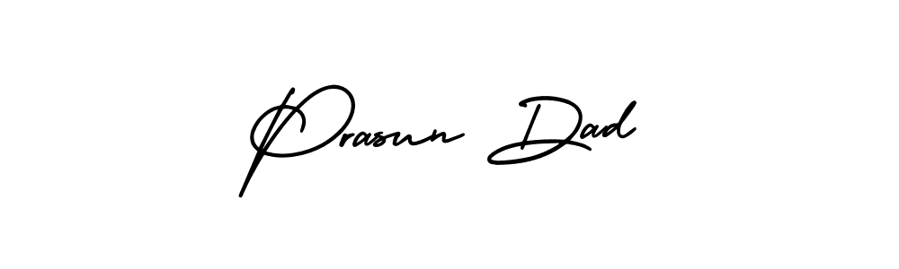 Best and Professional Signature Style for Prasun Dad. AmerikaSignatureDemo-Regular Best Signature Style Collection. Prasun Dad signature style 3 images and pictures png