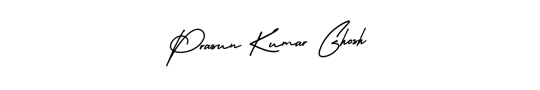 Prasun Kumar Ghosh stylish signature style. Best Handwritten Sign (AmerikaSignatureDemo-Regular) for my name. Handwritten Signature Collection Ideas for my name Prasun Kumar Ghosh. Prasun Kumar Ghosh signature style 3 images and pictures png