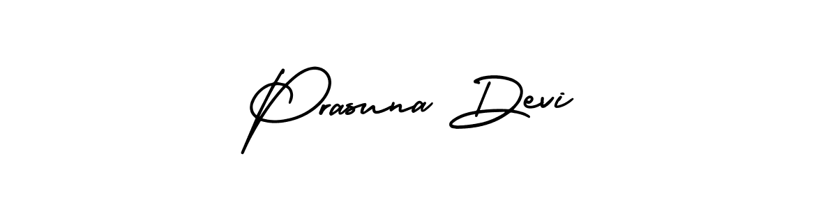 Best and Professional Signature Style for Prasuna Devi. AmerikaSignatureDemo-Regular Best Signature Style Collection. Prasuna Devi signature style 3 images and pictures png