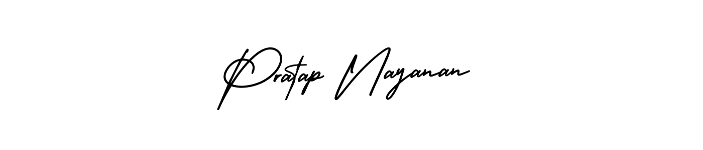 How to Draw Pratap Nayanan signature style? AmerikaSignatureDemo-Regular is a latest design signature styles for name Pratap Nayanan. Pratap Nayanan signature style 3 images and pictures png