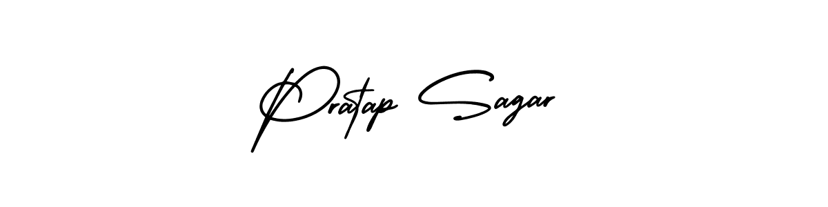 Also we have Pratap Sagar name is the best signature style. Create professional handwritten signature collection using AmerikaSignatureDemo-Regular autograph style. Pratap Sagar signature style 3 images and pictures png