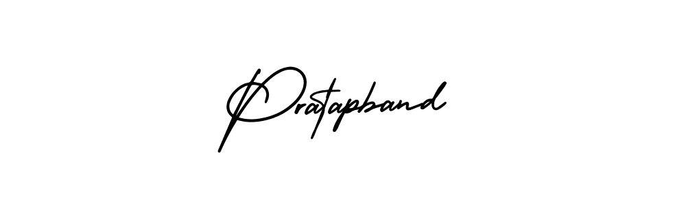 Also we have Pratapband name is the best signature style. Create professional handwritten signature collection using AmerikaSignatureDemo-Regular autograph style. Pratapband signature style 3 images and pictures png