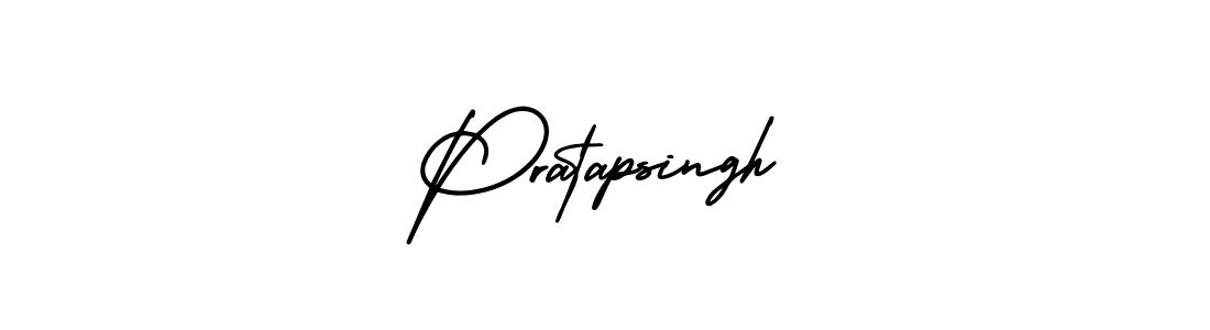 Best and Professional Signature Style for Pratapsingh. AmerikaSignatureDemo-Regular Best Signature Style Collection. Pratapsingh signature style 3 images and pictures png