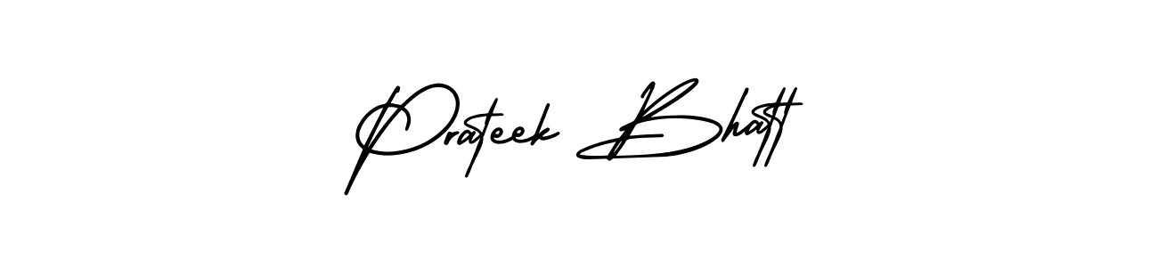Make a short Prateek Bhatt signature style. Manage your documents anywhere anytime using AmerikaSignatureDemo-Regular. Create and add eSignatures, submit forms, share and send files easily. Prateek Bhatt signature style 3 images and pictures png