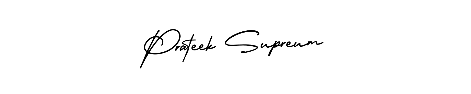 Check out images of Autograph of Prateek Supreum name. Actor Prateek Supreum Signature Style. AmerikaSignatureDemo-Regular is a professional sign style online. Prateek Supreum signature style 3 images and pictures png