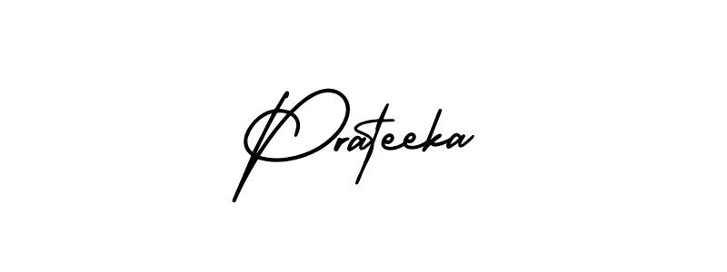 How to Draw Prateeka signature style? AmerikaSignatureDemo-Regular is a latest design signature styles for name Prateeka. Prateeka signature style 3 images and pictures png