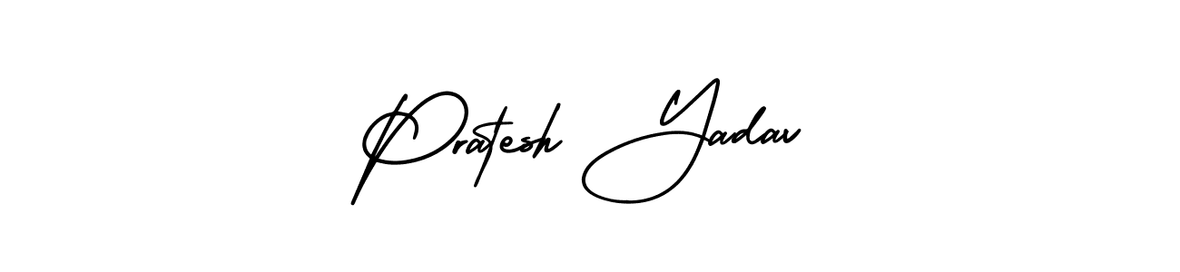 Also You can easily find your signature by using the search form. We will create Pratesh Yadav name handwritten signature images for you free of cost using AmerikaSignatureDemo-Regular sign style. Pratesh Yadav signature style 3 images and pictures png