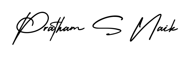Here are the top professional signature styles for the name Pratham S Naik. These are the best autograph styles you can use for your name. Pratham S Naik signature style 3 images and pictures png