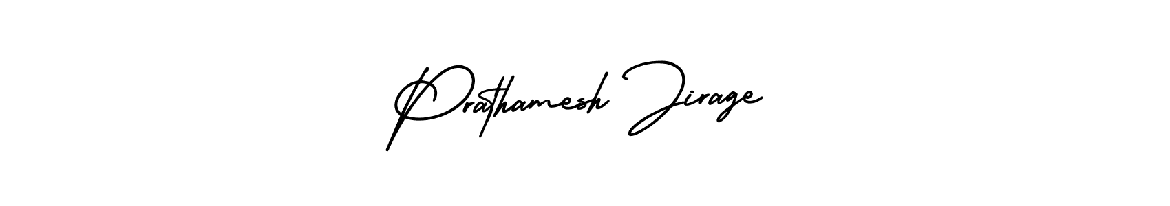 Best and Professional Signature Style for Prathamesh Jirage. AmerikaSignatureDemo-Regular Best Signature Style Collection. Prathamesh Jirage signature style 3 images and pictures png