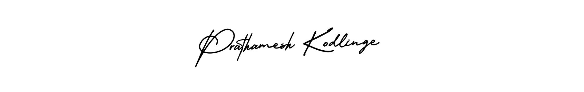 Create a beautiful signature design for name Prathamesh Kodlinge. With this signature (AmerikaSignatureDemo-Regular) fonts, you can make a handwritten signature for free. Prathamesh Kodlinge signature style 3 images and pictures png