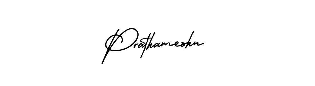 How to Draw Prathameshn signature style? AmerikaSignatureDemo-Regular is a latest design signature styles for name Prathameshn. Prathameshn signature style 3 images and pictures png