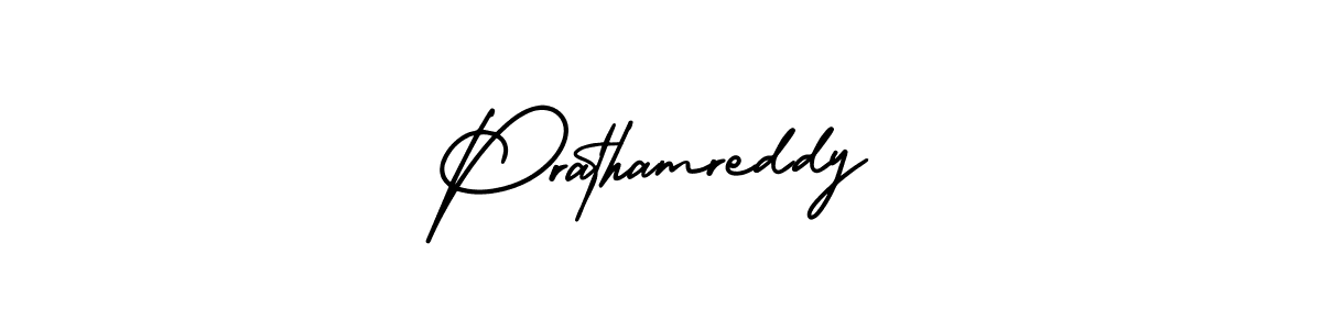 Also You can easily find your signature by using the search form. We will create Prathamreddy name handwritten signature images for you free of cost using AmerikaSignatureDemo-Regular sign style. Prathamreddy signature style 3 images and pictures png