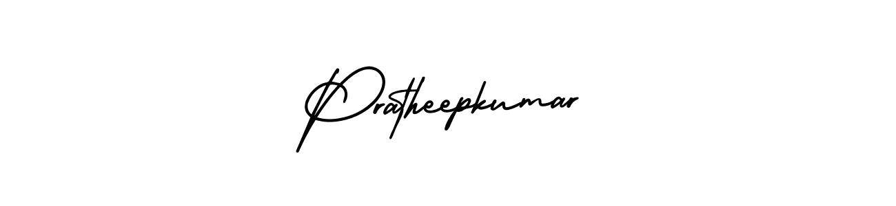 Use a signature maker to create a handwritten signature online. With this signature software, you can design (AmerikaSignatureDemo-Regular) your own signature for name Pratheepkumar. Pratheepkumar signature style 3 images and pictures png