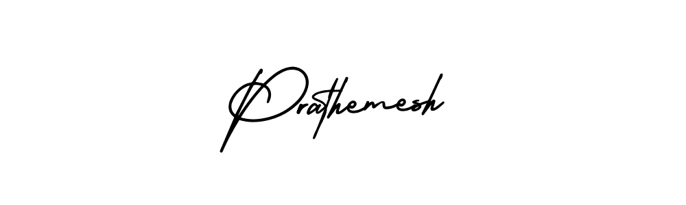 Create a beautiful signature design for name Prathemesh. With this signature (AmerikaSignatureDemo-Regular) fonts, you can make a handwritten signature for free. Prathemesh signature style 3 images and pictures png