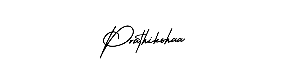 Make a beautiful signature design for name Prathikshaa. Use this online signature maker to create a handwritten signature for free. Prathikshaa signature style 3 images and pictures png