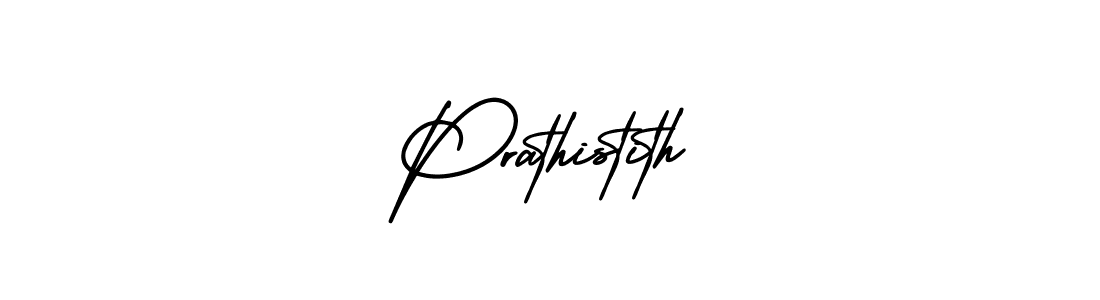 Also You can easily find your signature by using the search form. We will create Prathistith name handwritten signature images for you free of cost using AmerikaSignatureDemo-Regular sign style. Prathistith signature style 3 images and pictures png