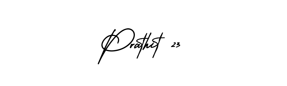 Make a beautiful signature design for name Prathit 23. Use this online signature maker to create a handwritten signature for free. Prathit 23 signature style 3 images and pictures png