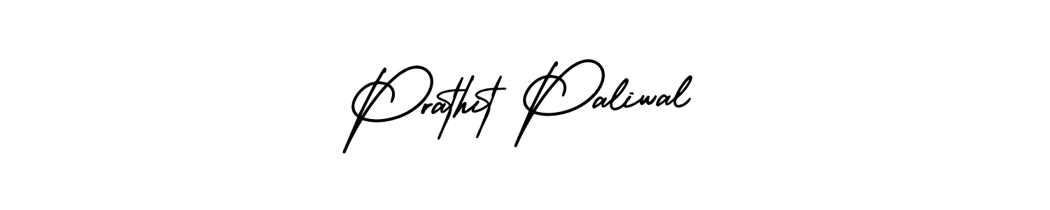 This is the best signature style for the Prathit Paliwal name. Also you like these signature font (AmerikaSignatureDemo-Regular). Mix name signature. Prathit Paliwal signature style 3 images and pictures png