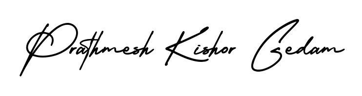 Also we have Prathmesh Kishor Gedam name is the best signature style. Create professional handwritten signature collection using AmerikaSignatureDemo-Regular autograph style. Prathmesh Kishor Gedam signature style 3 images and pictures png
