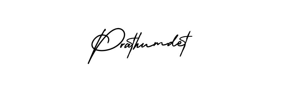 Design your own signature with our free online signature maker. With this signature software, you can create a handwritten (AmerikaSignatureDemo-Regular) signature for name Prathumdet. Prathumdet signature style 3 images and pictures png