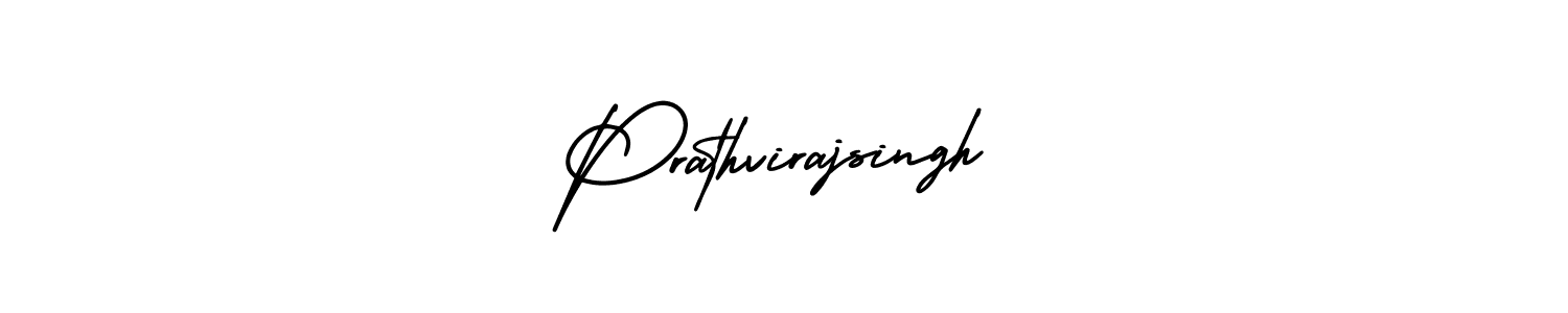 How to make Prathvirajsingh name signature. Use AmerikaSignatureDemo-Regular style for creating short signs online. This is the latest handwritten sign. Prathvirajsingh signature style 3 images and pictures png