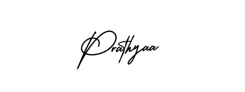 Make a short Prathyaa signature style. Manage your documents anywhere anytime using AmerikaSignatureDemo-Regular. Create and add eSignatures, submit forms, share and send files easily. Prathyaa signature style 3 images and pictures png
