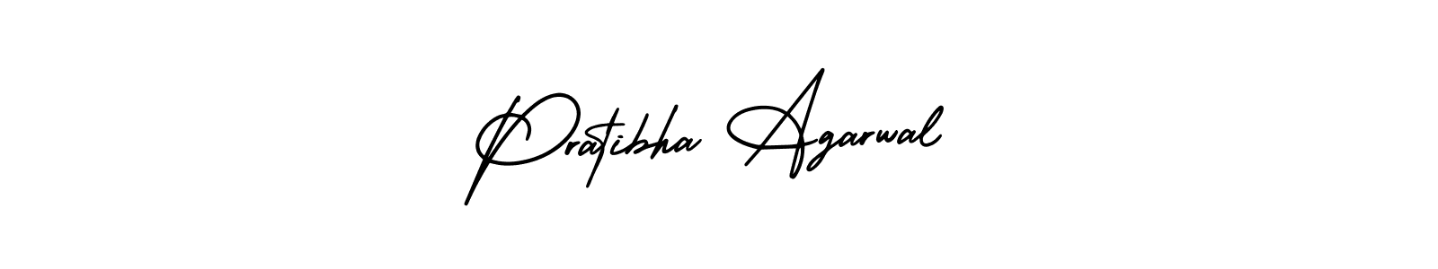 Make a beautiful signature design for name Pratibha Agarwal. With this signature (AmerikaSignatureDemo-Regular) style, you can create a handwritten signature for free. Pratibha Agarwal signature style 3 images and pictures png