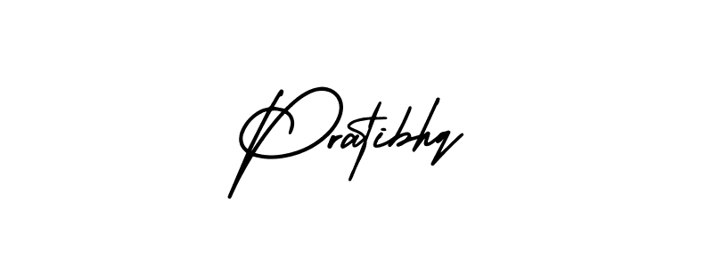 How to Draw Pratibhq signature style? AmerikaSignatureDemo-Regular is a latest design signature styles for name Pratibhq. Pratibhq signature style 3 images and pictures png