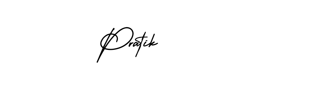 Make a beautiful signature design for name Pratik     . With this signature (AmerikaSignatureDemo-Regular) style, you can create a handwritten signature for free. Pratik      signature style 3 images and pictures png