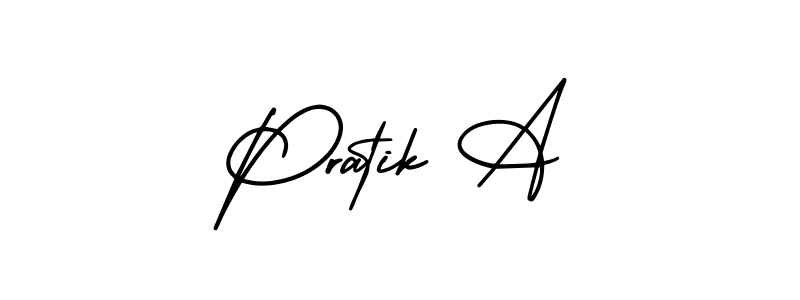 Make a short Pratik A signature style. Manage your documents anywhere anytime using AmerikaSignatureDemo-Regular. Create and add eSignatures, submit forms, share and send files easily. Pratik A signature style 3 images and pictures png