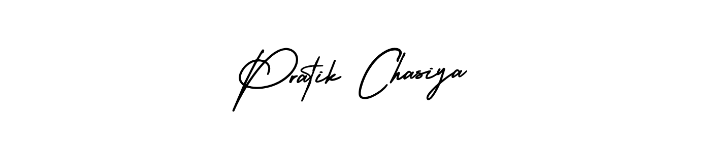 Also You can easily find your signature by using the search form. We will create Pratik Chasiya name handwritten signature images for you free of cost using AmerikaSignatureDemo-Regular sign style. Pratik Chasiya signature style 3 images and pictures png