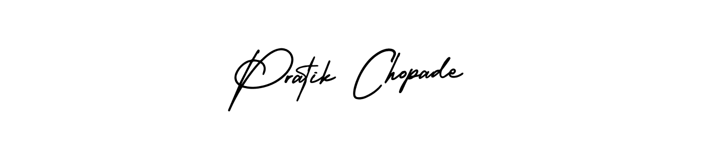 How to Draw Pratik Chopade signature style? AmerikaSignatureDemo-Regular is a latest design signature styles for name Pratik Chopade. Pratik Chopade signature style 3 images and pictures png