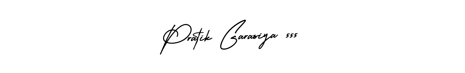 Similarly AmerikaSignatureDemo-Regular is the best handwritten signature design. Signature creator online .You can use it as an online autograph creator for name Pratik Garasiya 555. Pratik Garasiya 555 signature style 3 images and pictures png