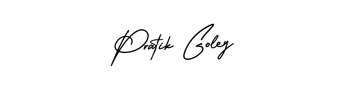 Also we have Pratik Goley name is the best signature style. Create professional handwritten signature collection using AmerikaSignatureDemo-Regular autograph style. Pratik Goley signature style 3 images and pictures png