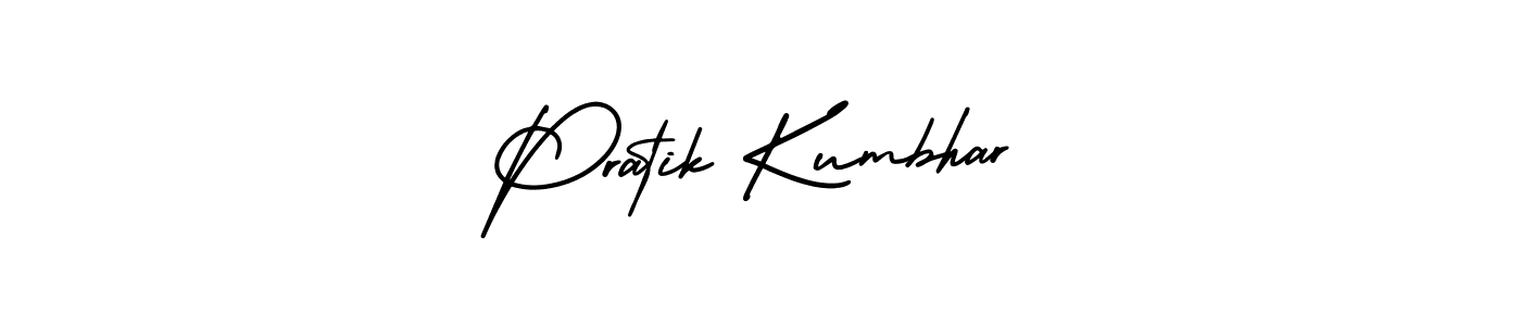 Make a short Pratik Kumbhar signature style. Manage your documents anywhere anytime using AmerikaSignatureDemo-Regular. Create and add eSignatures, submit forms, share and send files easily. Pratik Kumbhar signature style 3 images and pictures png