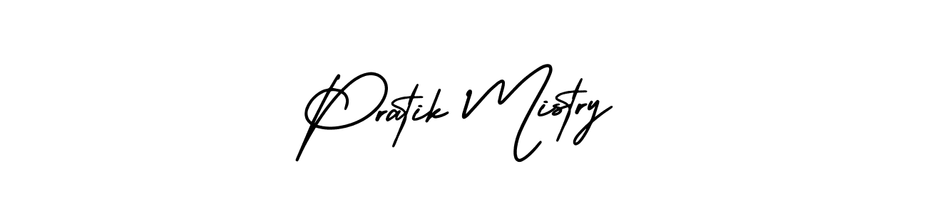 Make a short Pratik Mistry signature style. Manage your documents anywhere anytime using AmerikaSignatureDemo-Regular. Create and add eSignatures, submit forms, share and send files easily. Pratik Mistry signature style 3 images and pictures png