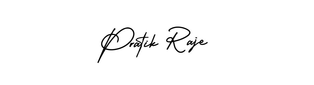 It looks lik you need a new signature style for name Pratik Raje. Design unique handwritten (AmerikaSignatureDemo-Regular) signature with our free signature maker in just a few clicks. Pratik Raje signature style 3 images and pictures png