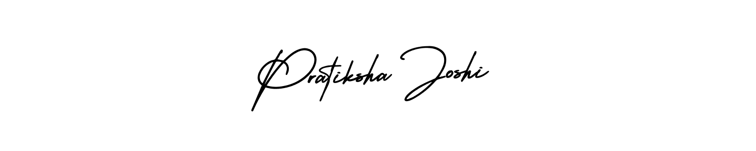 Make a beautiful signature design for name Pratiksha Joshi. Use this online signature maker to create a handwritten signature for free. Pratiksha Joshi signature style 3 images and pictures png