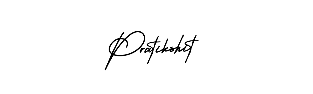 It looks lik you need a new signature style for name Pratikshit. Design unique handwritten (AmerikaSignatureDemo-Regular) signature with our free signature maker in just a few clicks. Pratikshit signature style 3 images and pictures png