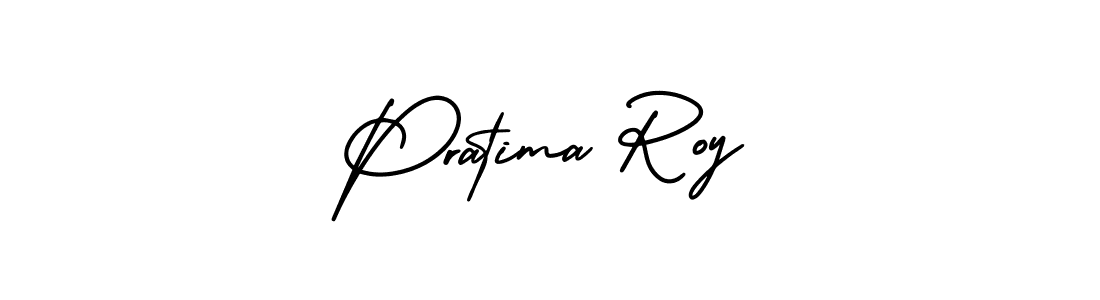 Also You can easily find your signature by using the search form. We will create Pratima Roy name handwritten signature images for you free of cost using AmerikaSignatureDemo-Regular sign style. Pratima Roy signature style 3 images and pictures png