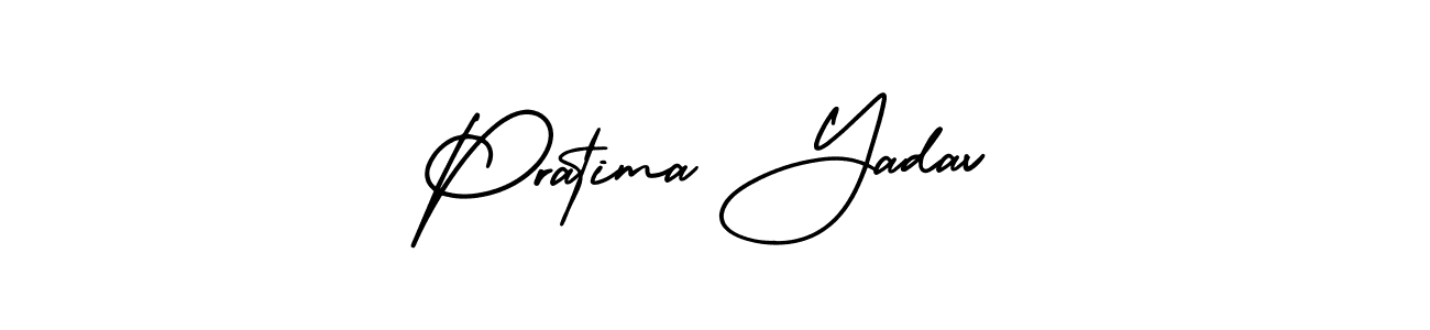 if you are searching for the best signature style for your name Pratima Yadav. so please give up your signature search. here we have designed multiple signature styles  using AmerikaSignatureDemo-Regular. Pratima Yadav signature style 3 images and pictures png