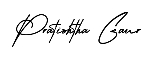 Use a signature maker to create a handwritten signature online. With this signature software, you can design (AmerikaSignatureDemo-Regular) your own signature for name Pratishtha Gaur. Pratishtha Gaur signature style 3 images and pictures png