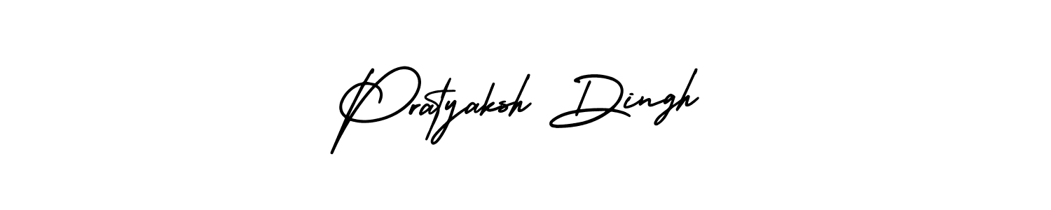 It looks lik you need a new signature style for name Pratyaksh Dingh. Design unique handwritten (AmerikaSignatureDemo-Regular) signature with our free signature maker in just a few clicks. Pratyaksh Dingh signature style 3 images and pictures png