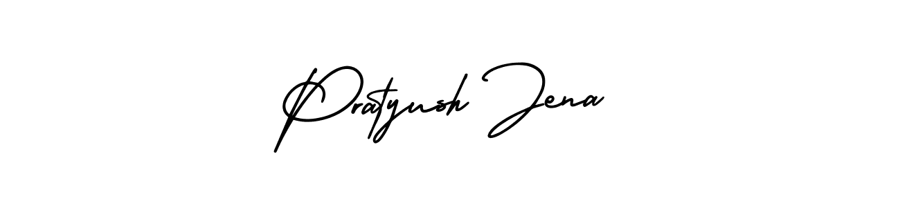 if you are searching for the best signature style for your name Pratyush Jena. so please give up your signature search. here we have designed multiple signature styles  using AmerikaSignatureDemo-Regular. Pratyush Jena signature style 3 images and pictures png